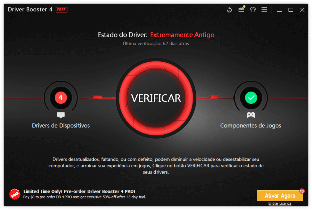 Driver Booster Download Programa para encontrar baixar e instalar drivers corretos no computador automaticamente pc notebook