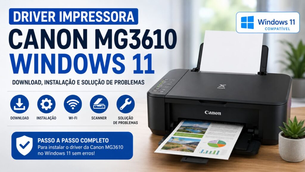 Baixar driver impressora canon mg3610 windows 11 download.