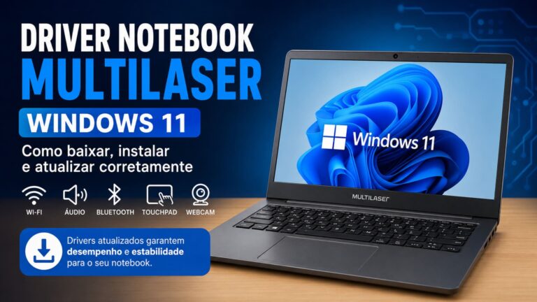 Driver Notebook Multilaser Windows 11 Como Baixar Instalar e Atualizar Corretamente.